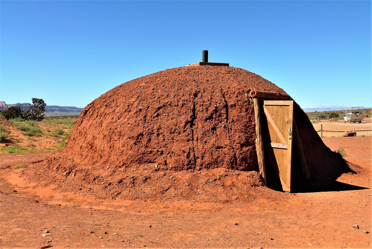 housing red earth indian free photo