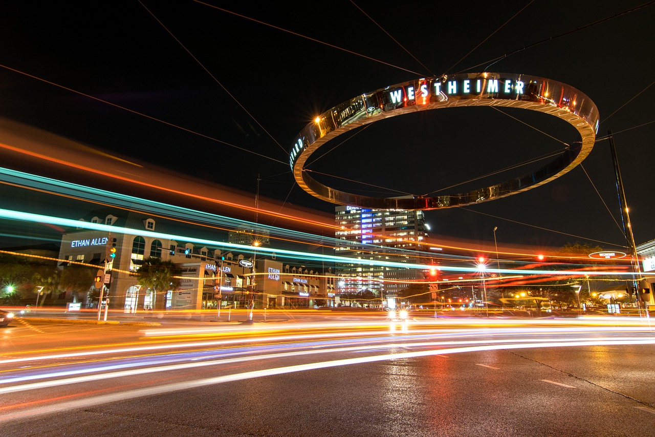 houston galleria night free photo