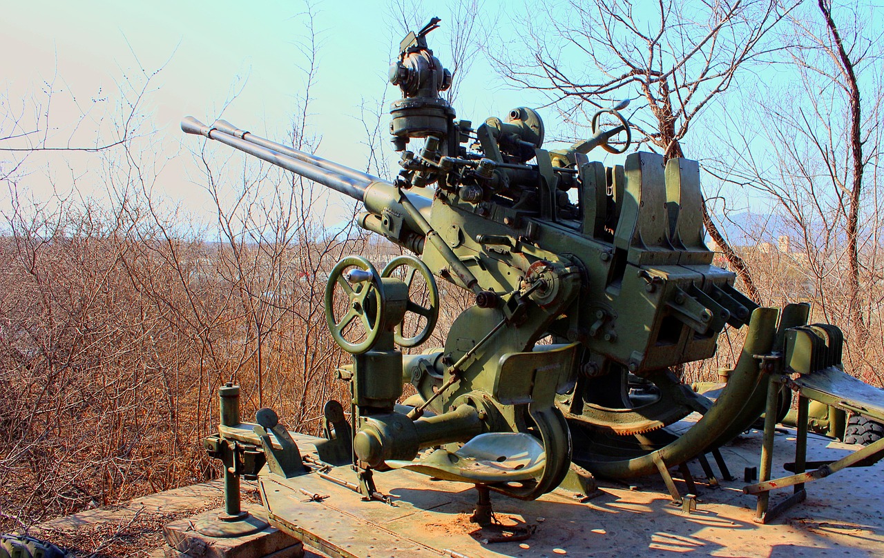 howitzer antiaircraft gun gun free photo
