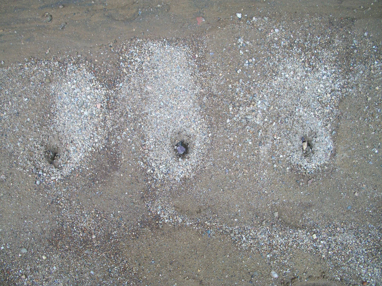 holes drip sand free photo