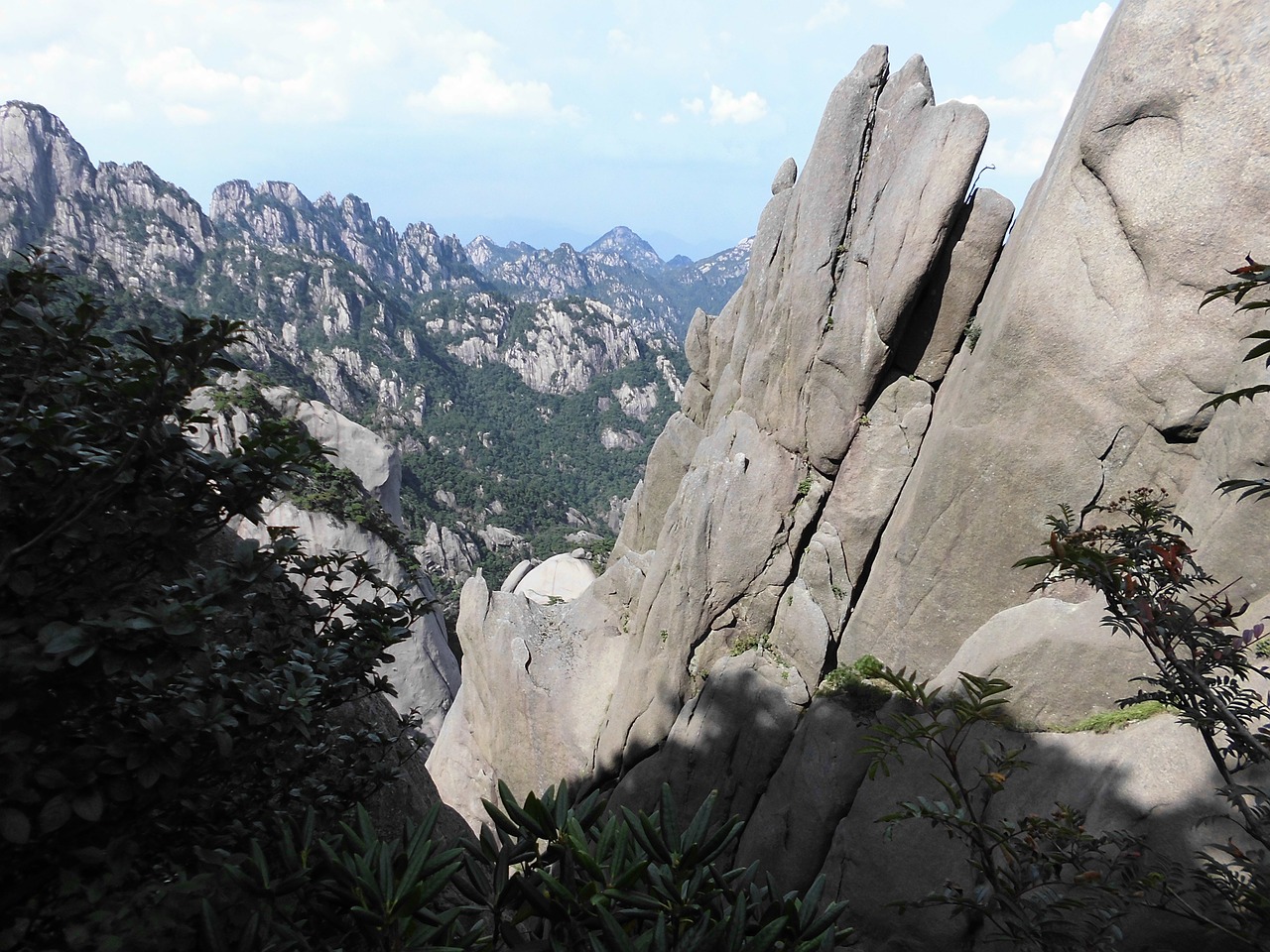 huangshan cloud sky free photo