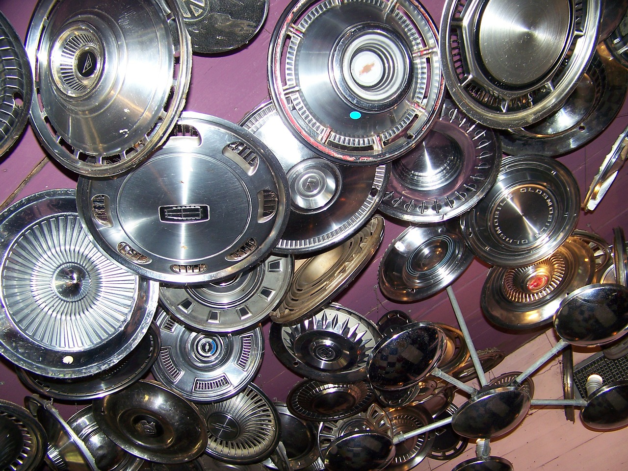 hub caps hubcaps ceiling free photo