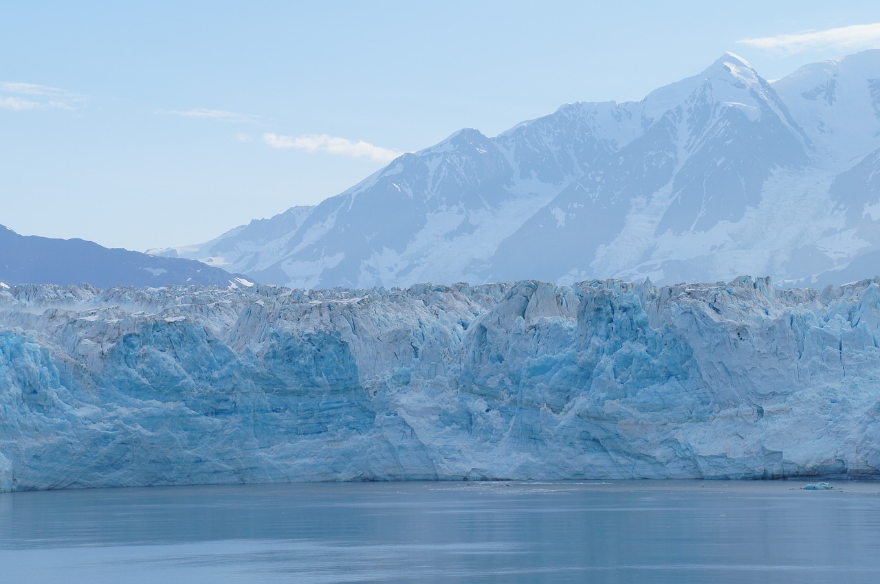 hubbard glacier glacier alaska free photo