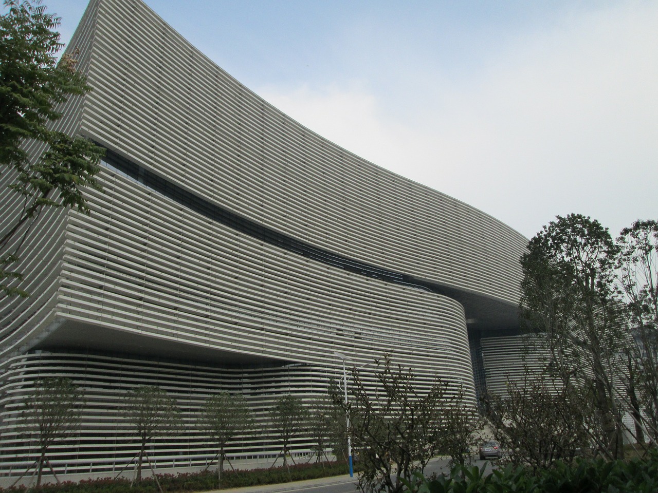 hubei provincial library building library free photo