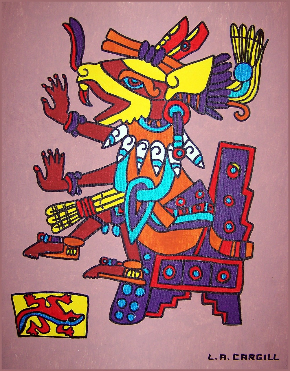 huehuecoyotl aztec aztec god free photo