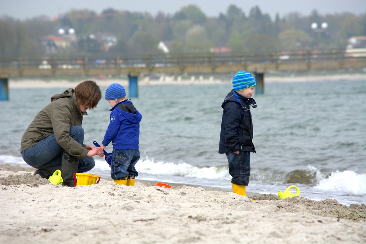 human baltic sea beach free photo