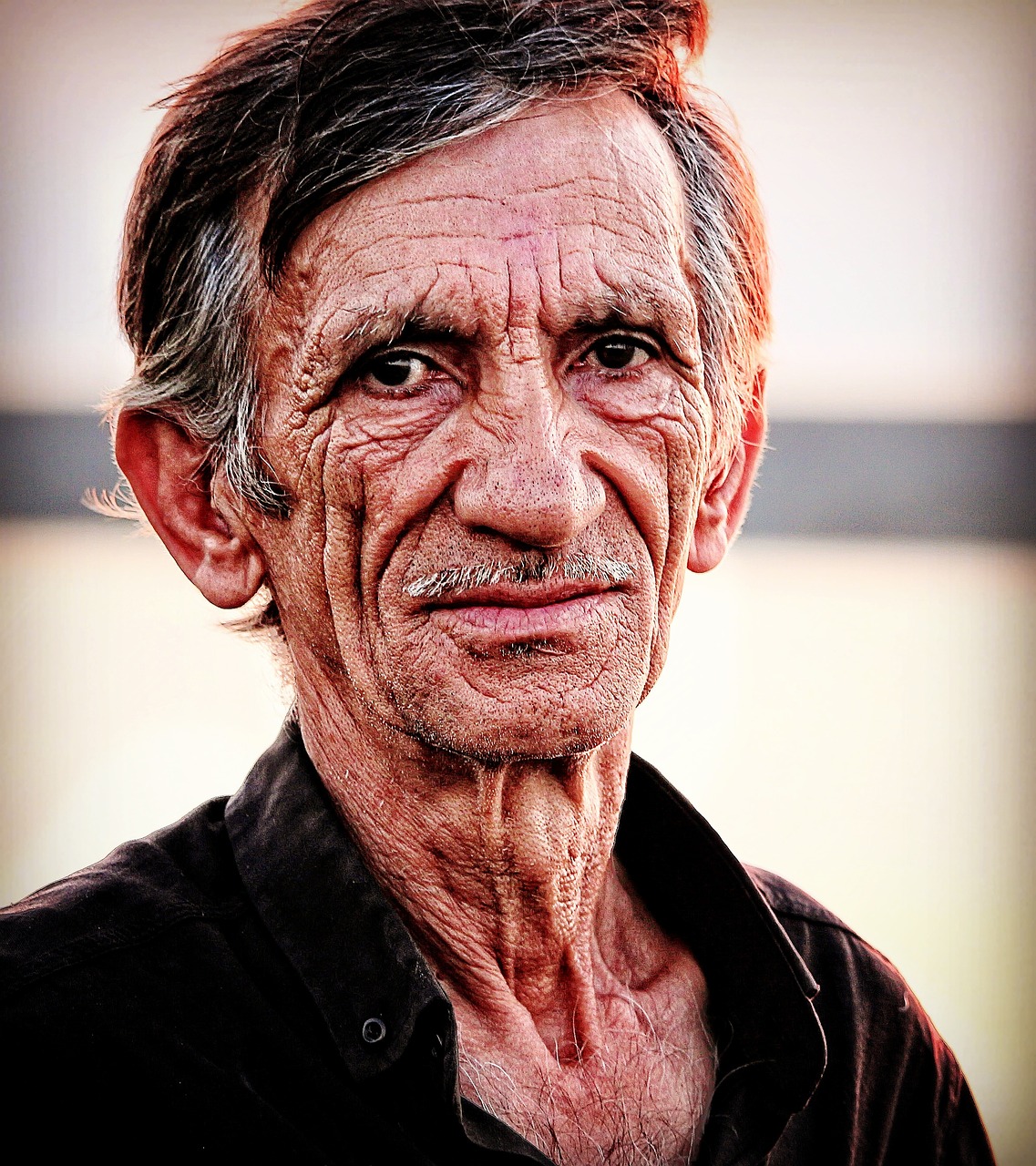 human old portrait free photo