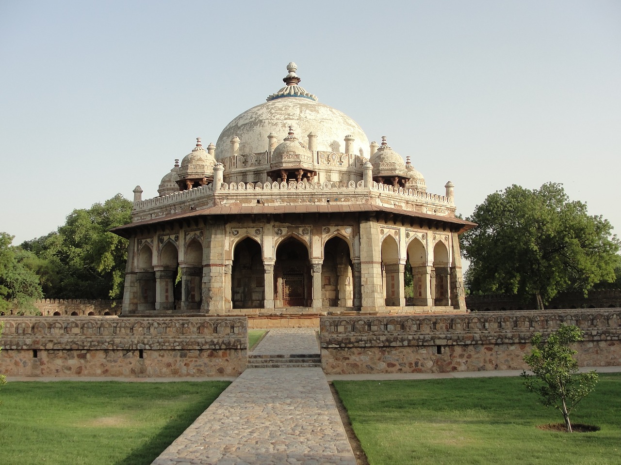 humayun's tomb  delhi  india free photo
