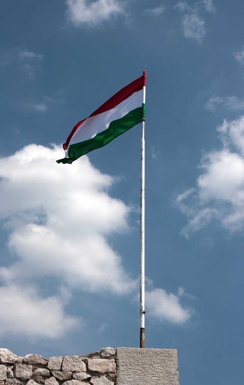 hungarian hungary flag free photo