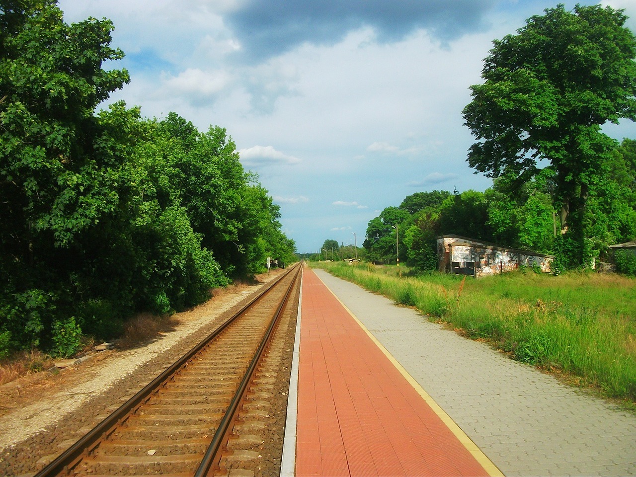 hungary railroad railway free photo