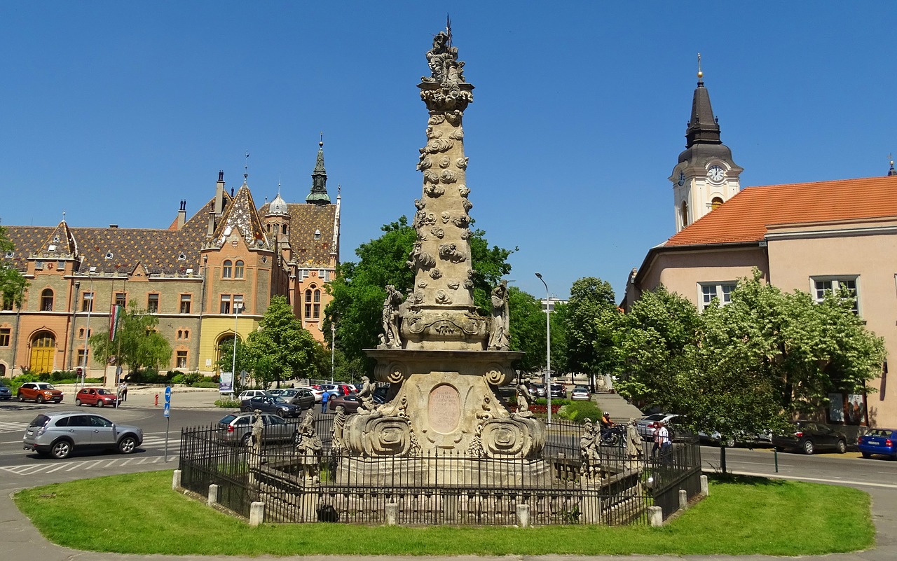 hungary kecskemét downtown free photo