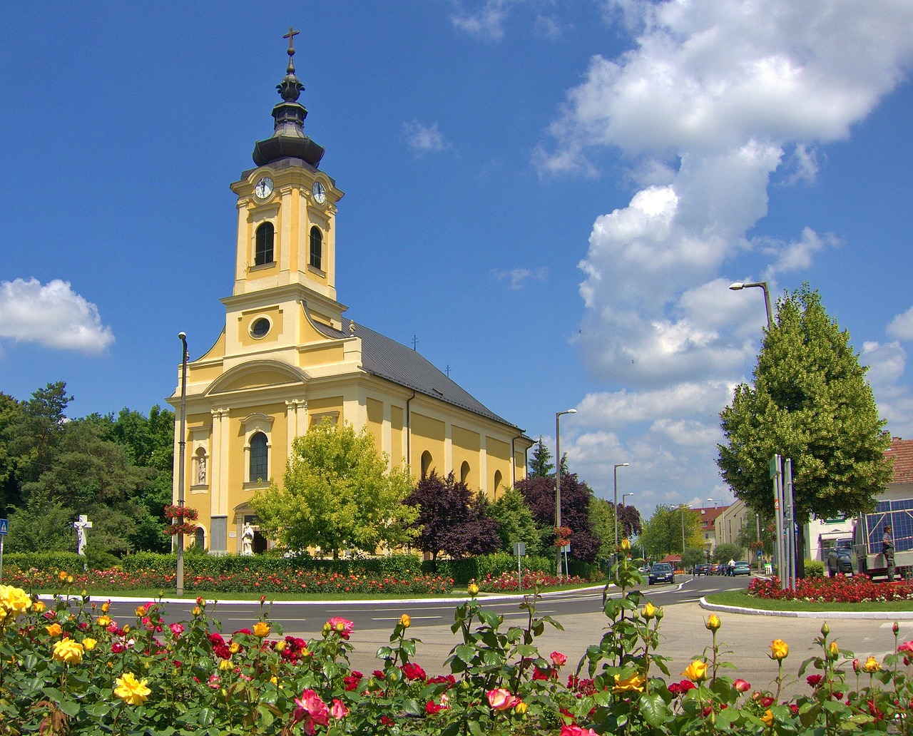 hungary tiszakecske church free photo