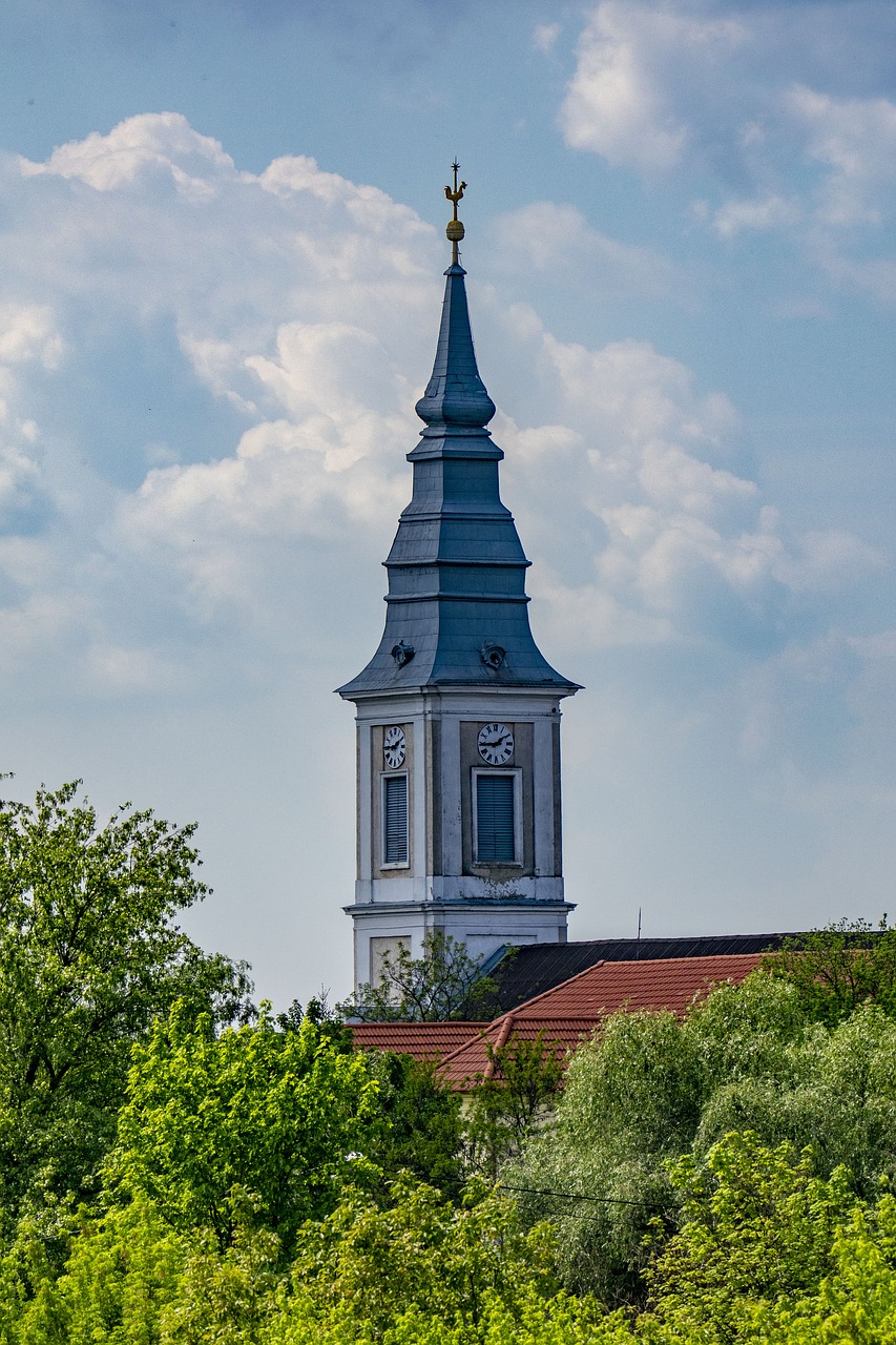 hungary  poroszlo  church tower free photo