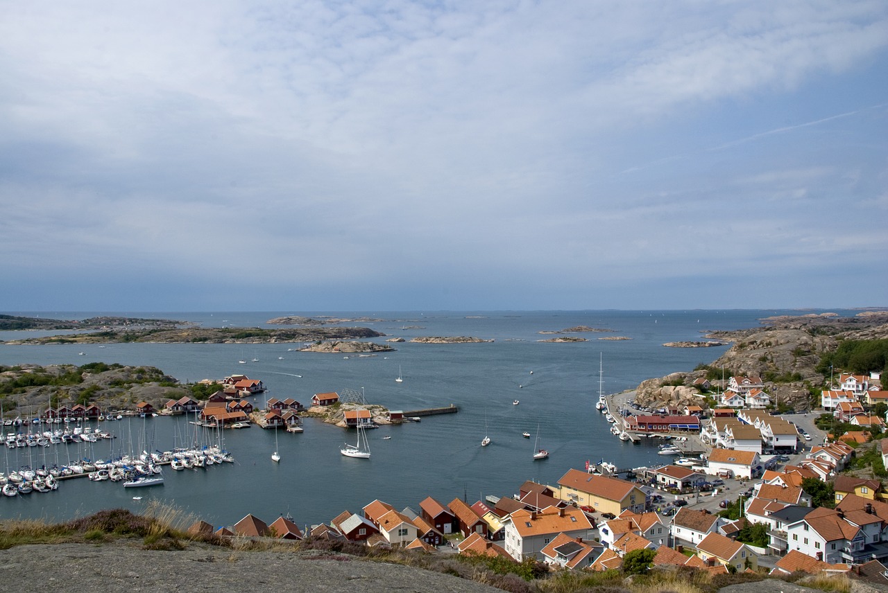 hunnebostrand bohuslän sea free photo