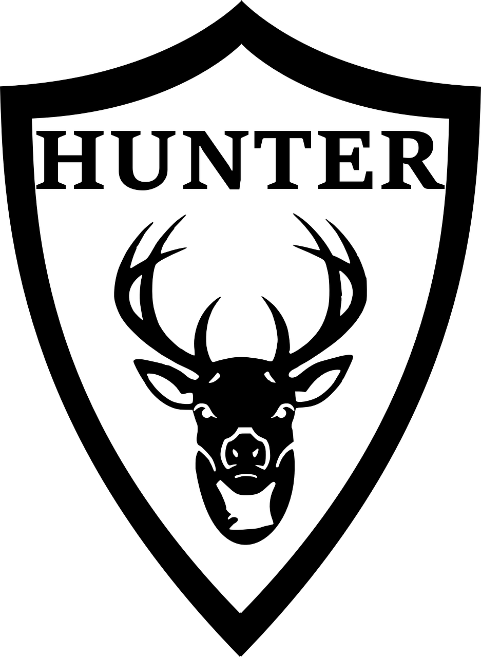 hunter head emblem free photo