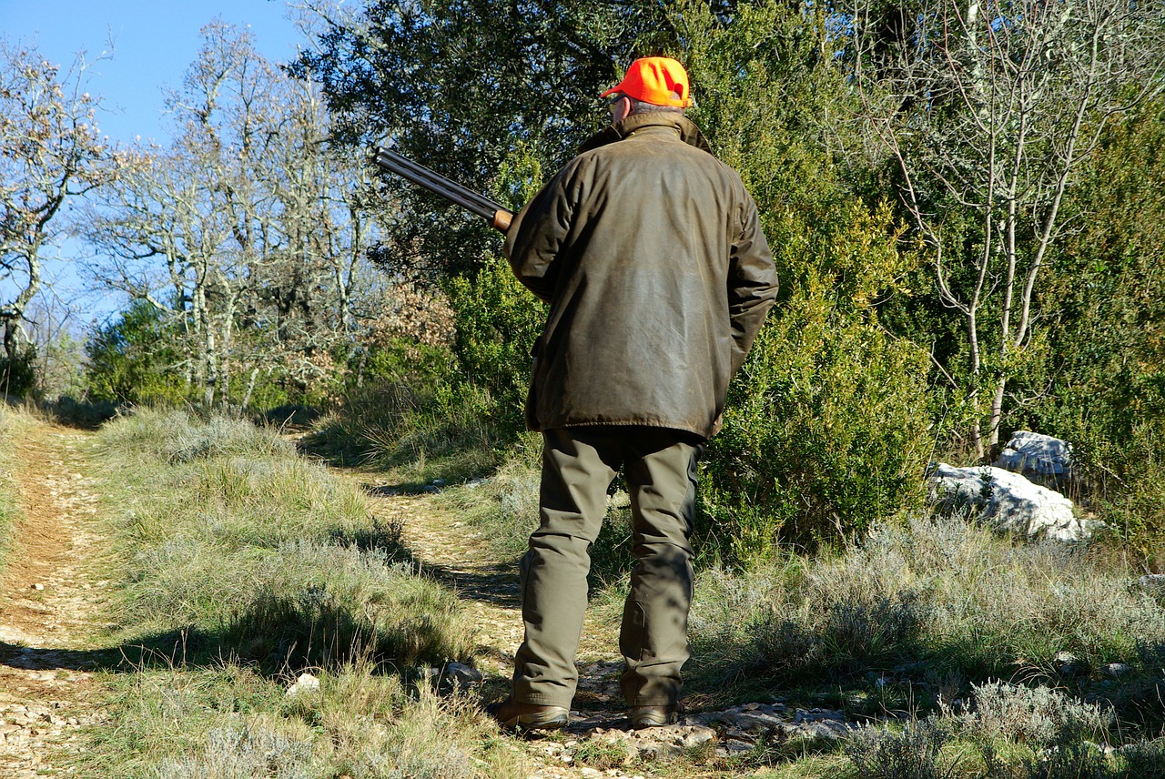hunting hunter gun free photo