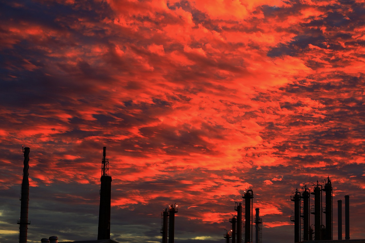 huoshao sky sunrise free photo