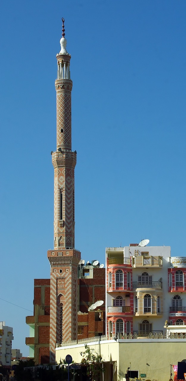 hurghada minaret egypt free photo