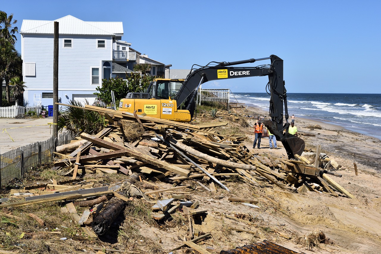 hurricane matthew damage dock free photo