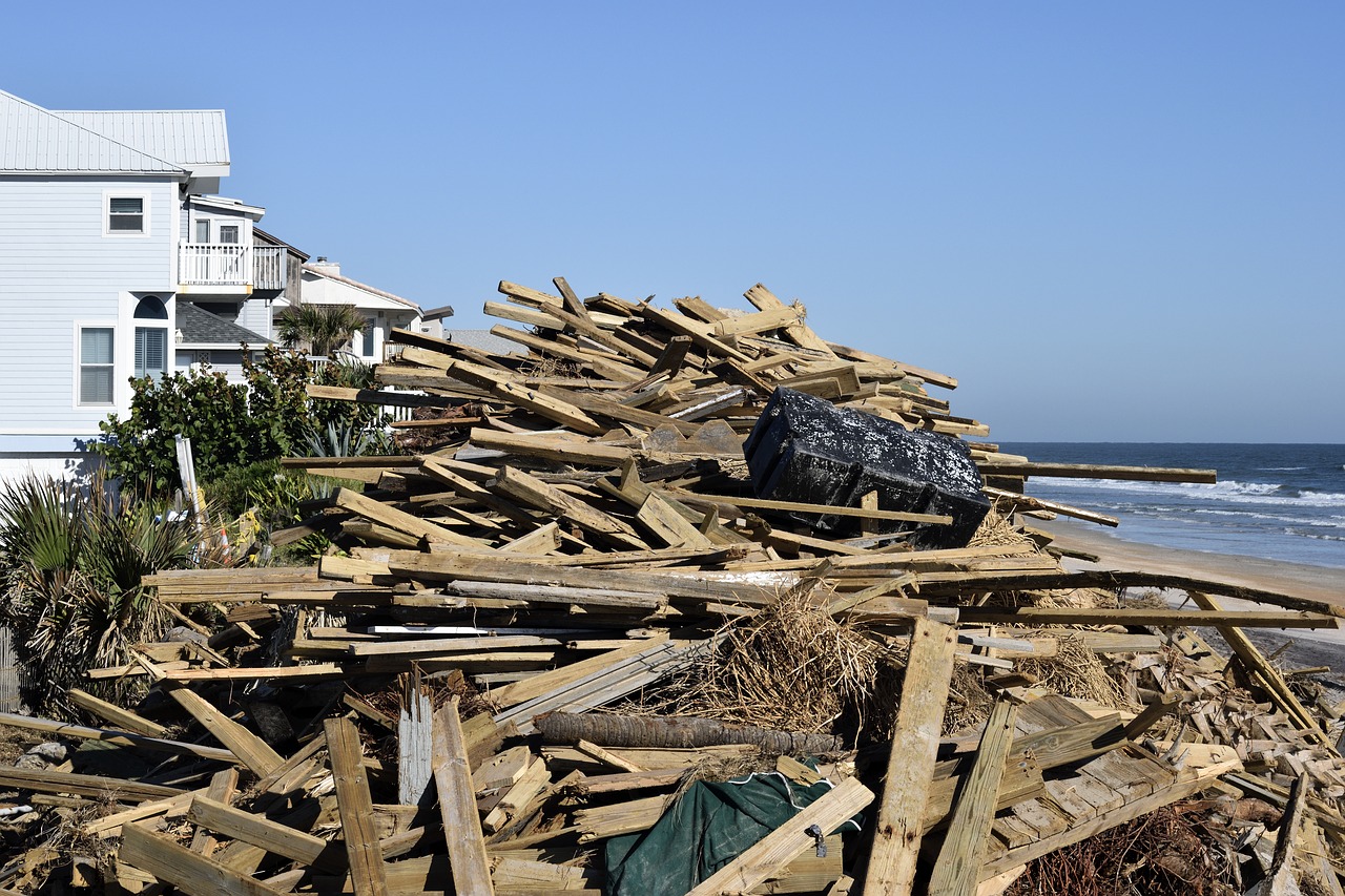 hurricane matthew damage dock free photo