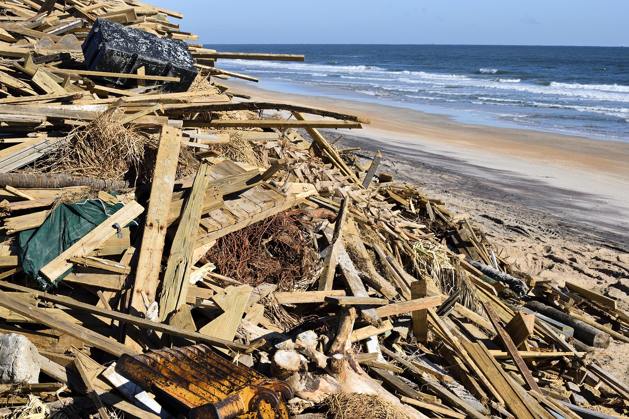 hurricane matthew damage dock free photo