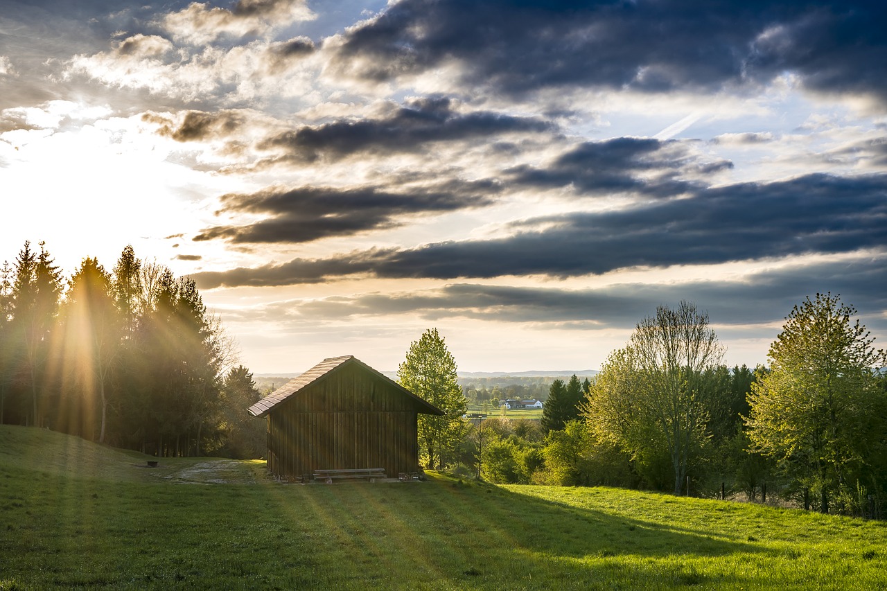 hut rural home free photo