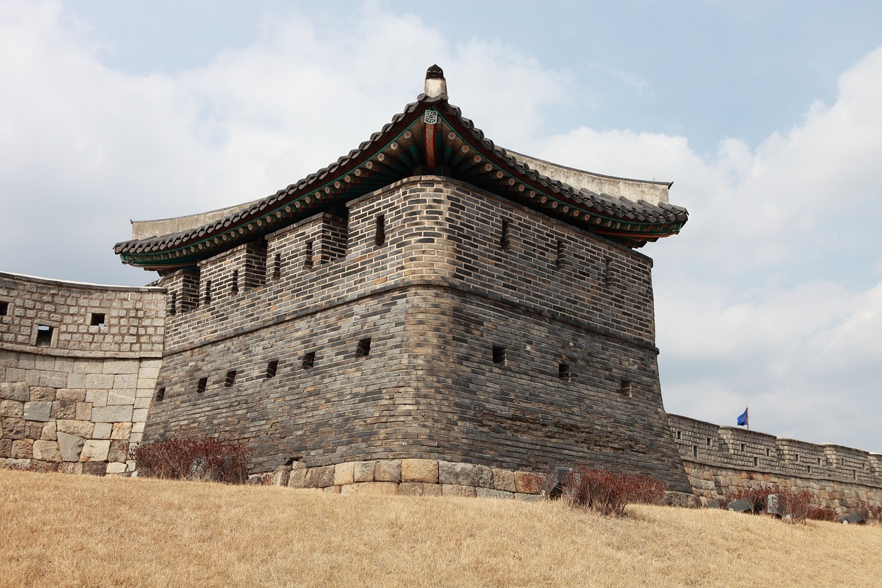 hwaseong fortress world cultural heritage mars free photo