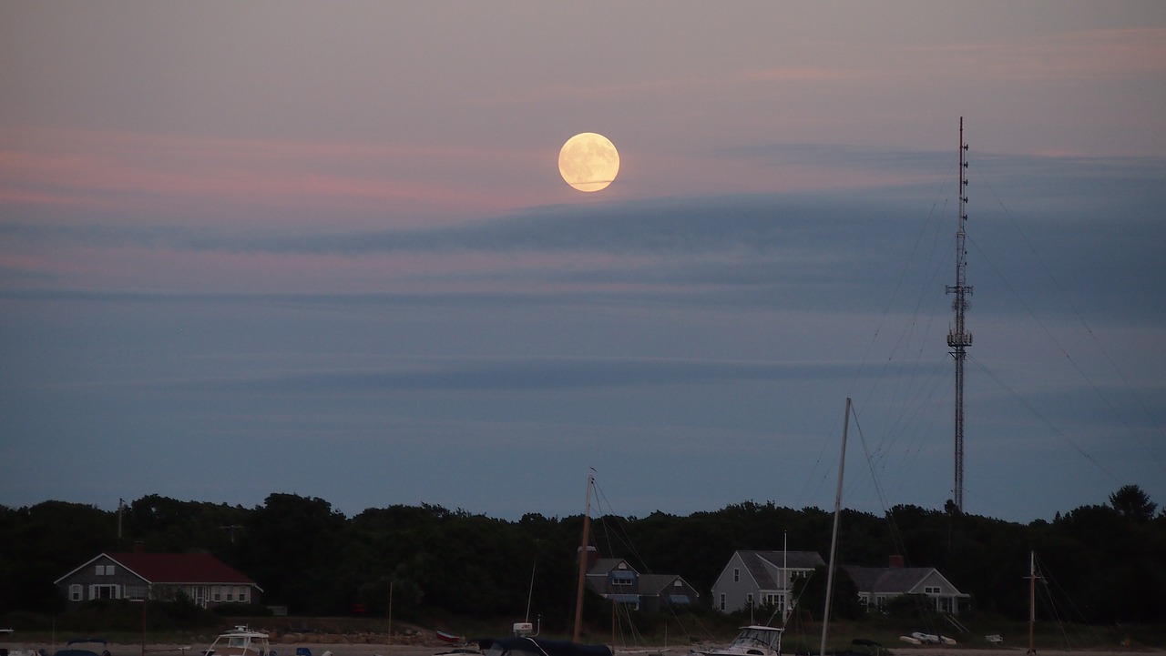 hyannis port usa sunset free photo