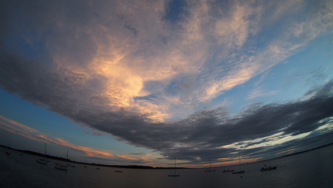 hyannis port usa sunset free photo