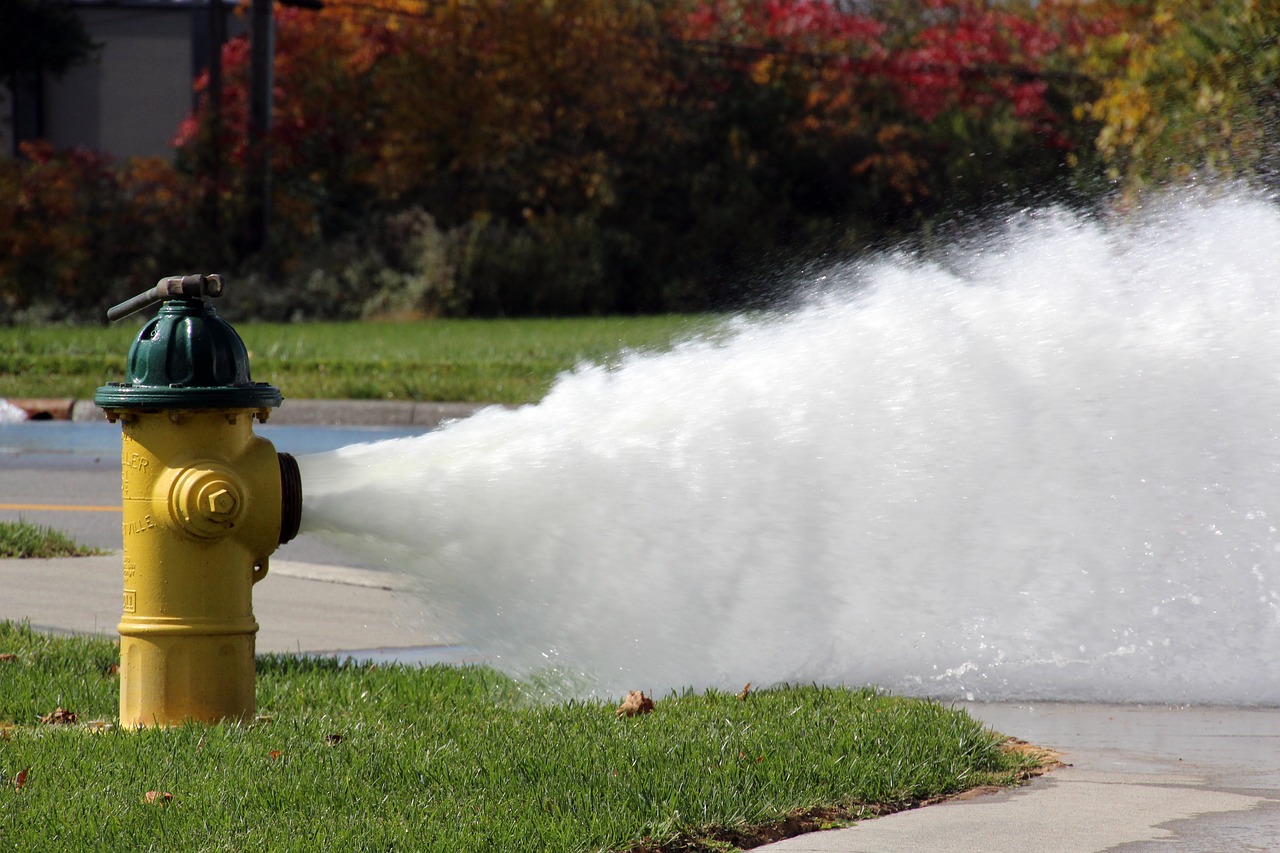 hydrant fire plug vented free photo