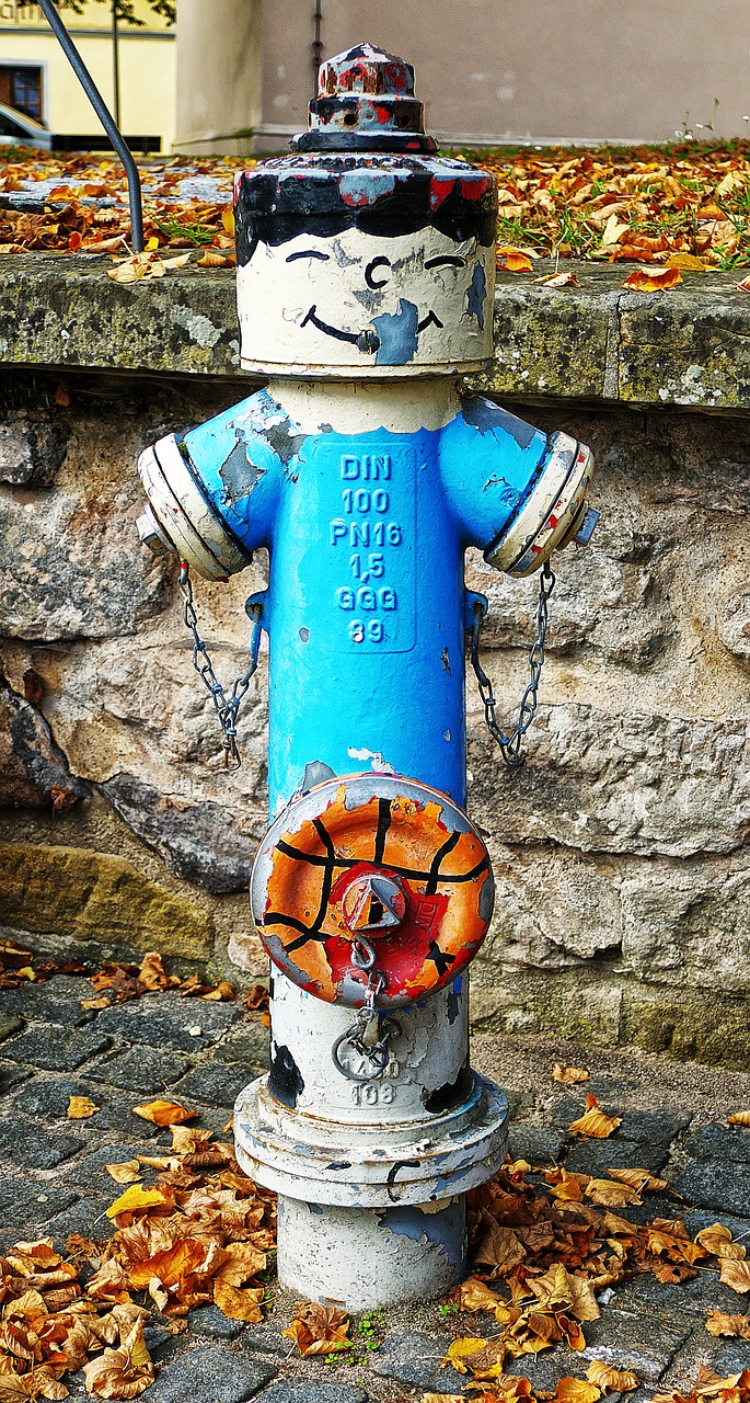 hydrant painted funny free photo