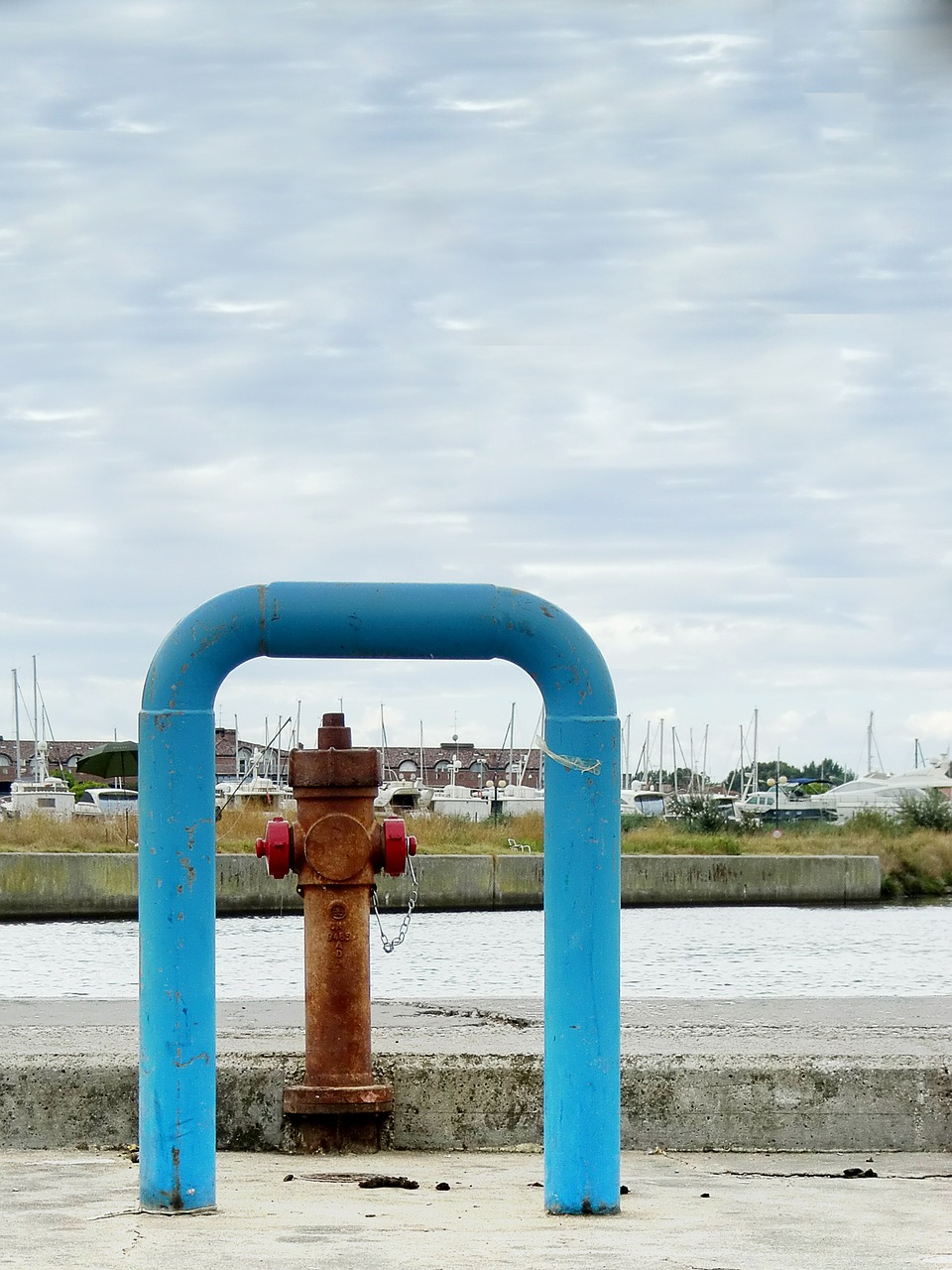 hydrant sky tube free photo