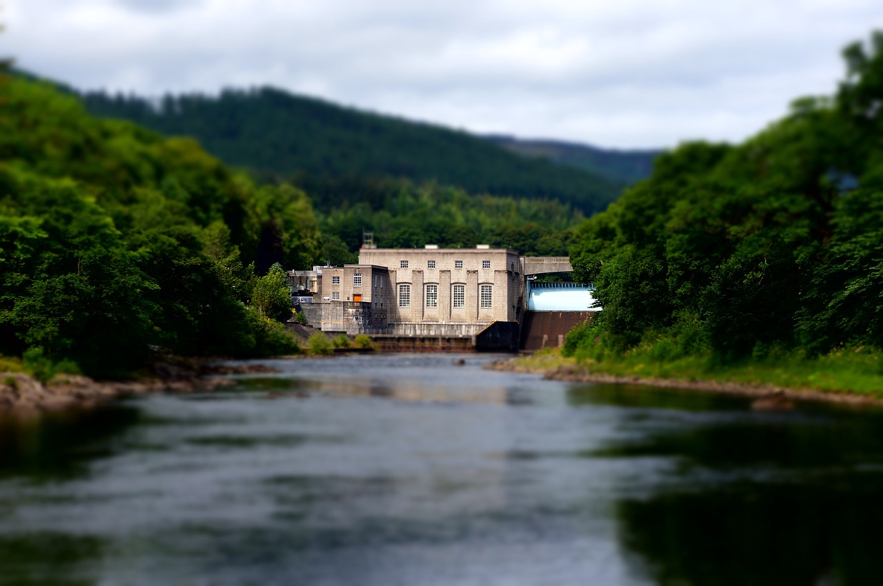 hydroelectric power station energy free photo