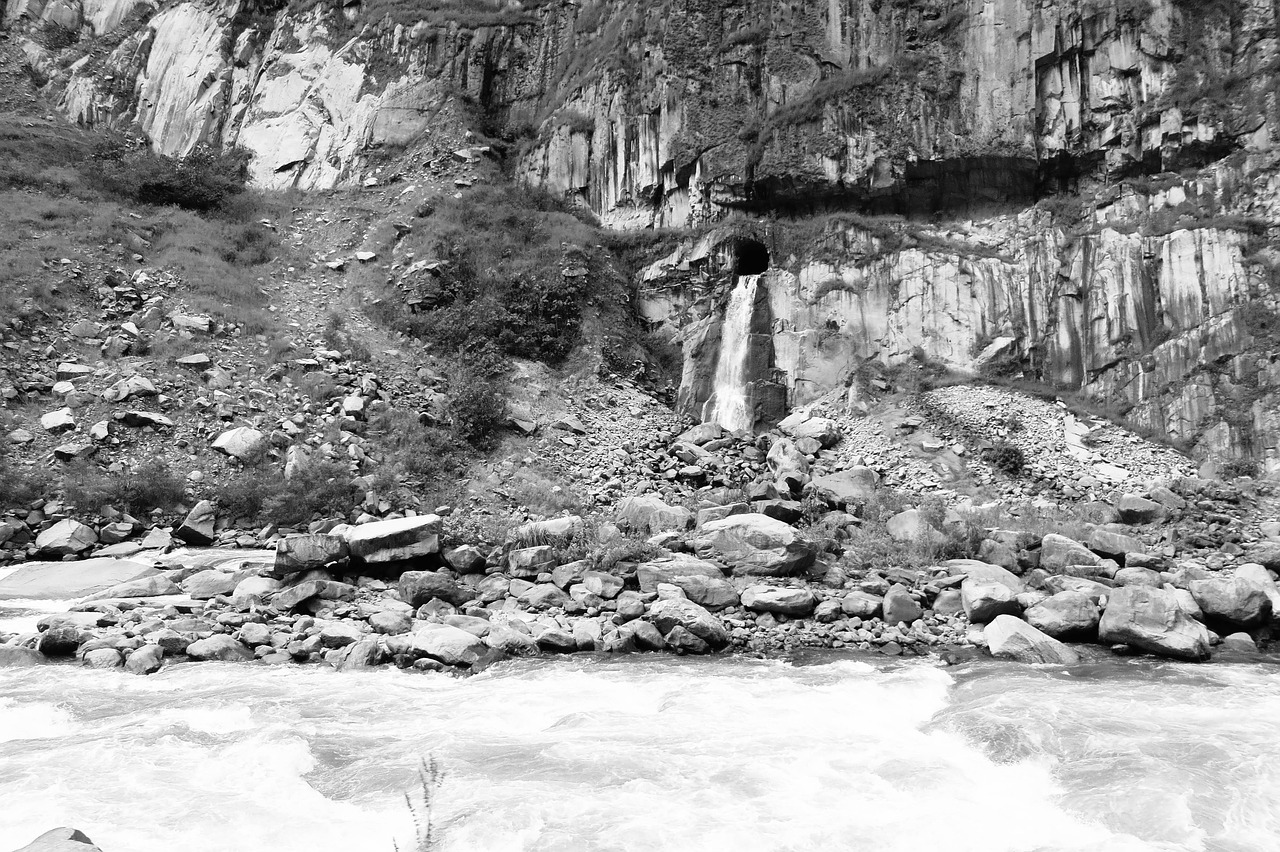 hydroelectronica peru river free photo