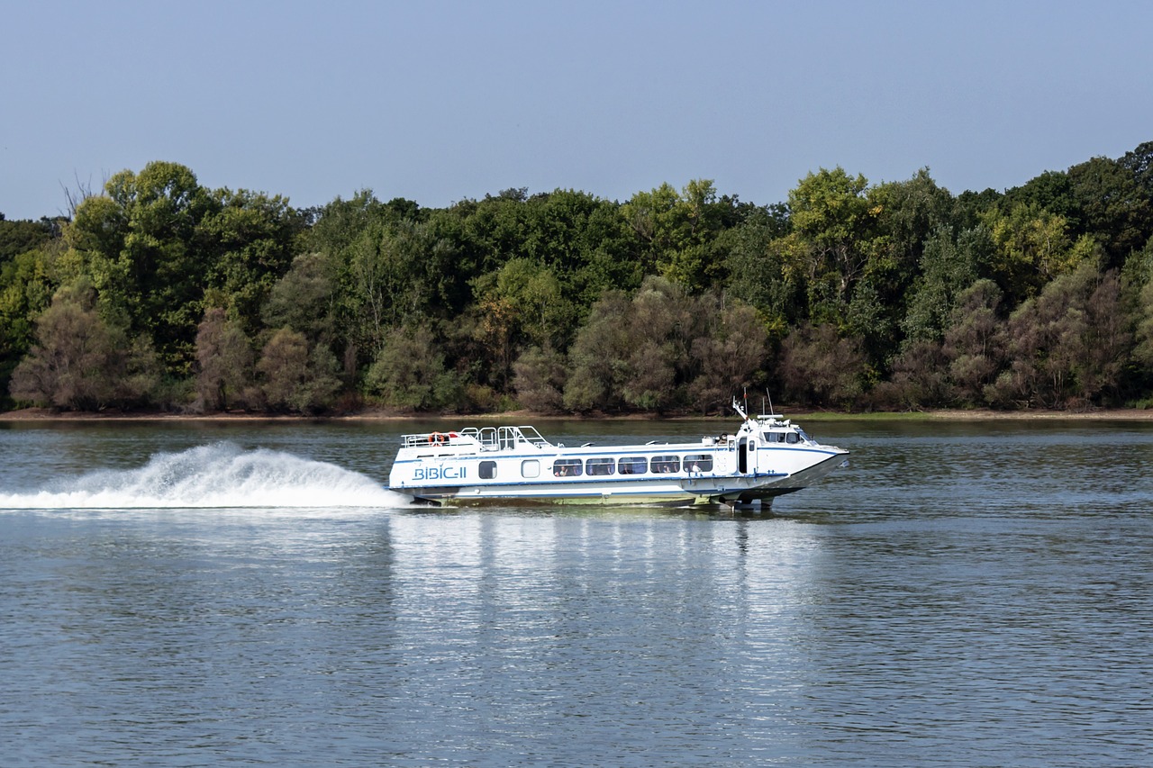 hydrofoil  cruise ship  tourist boat free photo