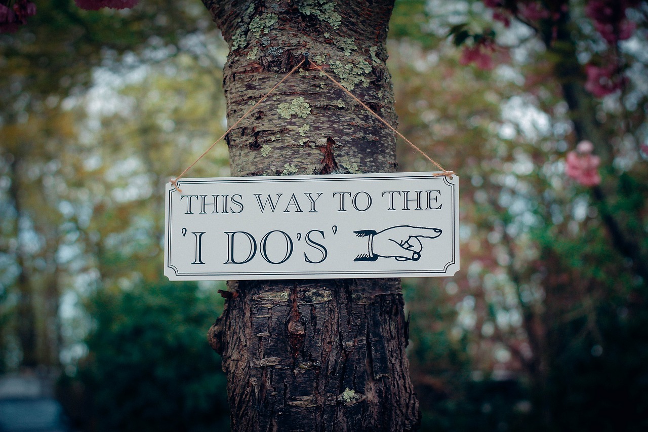 i do  sign  wedding sign free photo