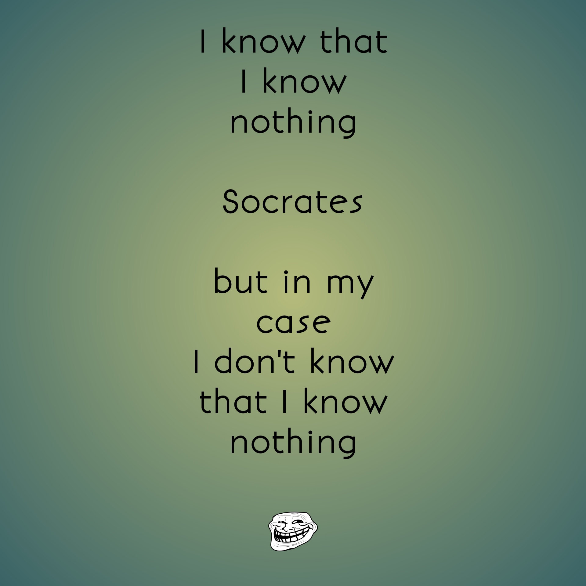 Socrates know nothing quote famous Free Image From Needpix