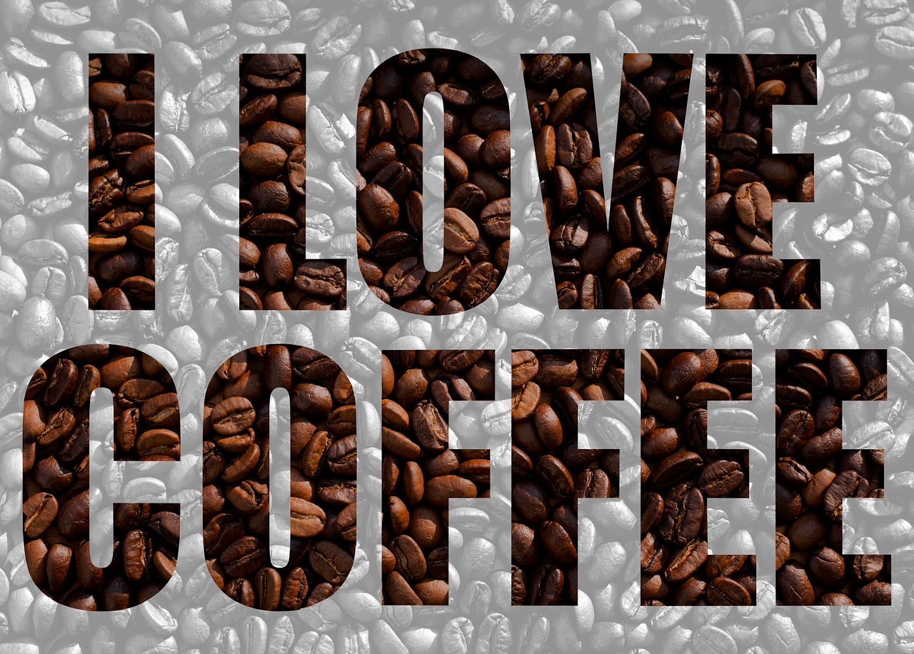 i love coffee coffee beans coffee free photo