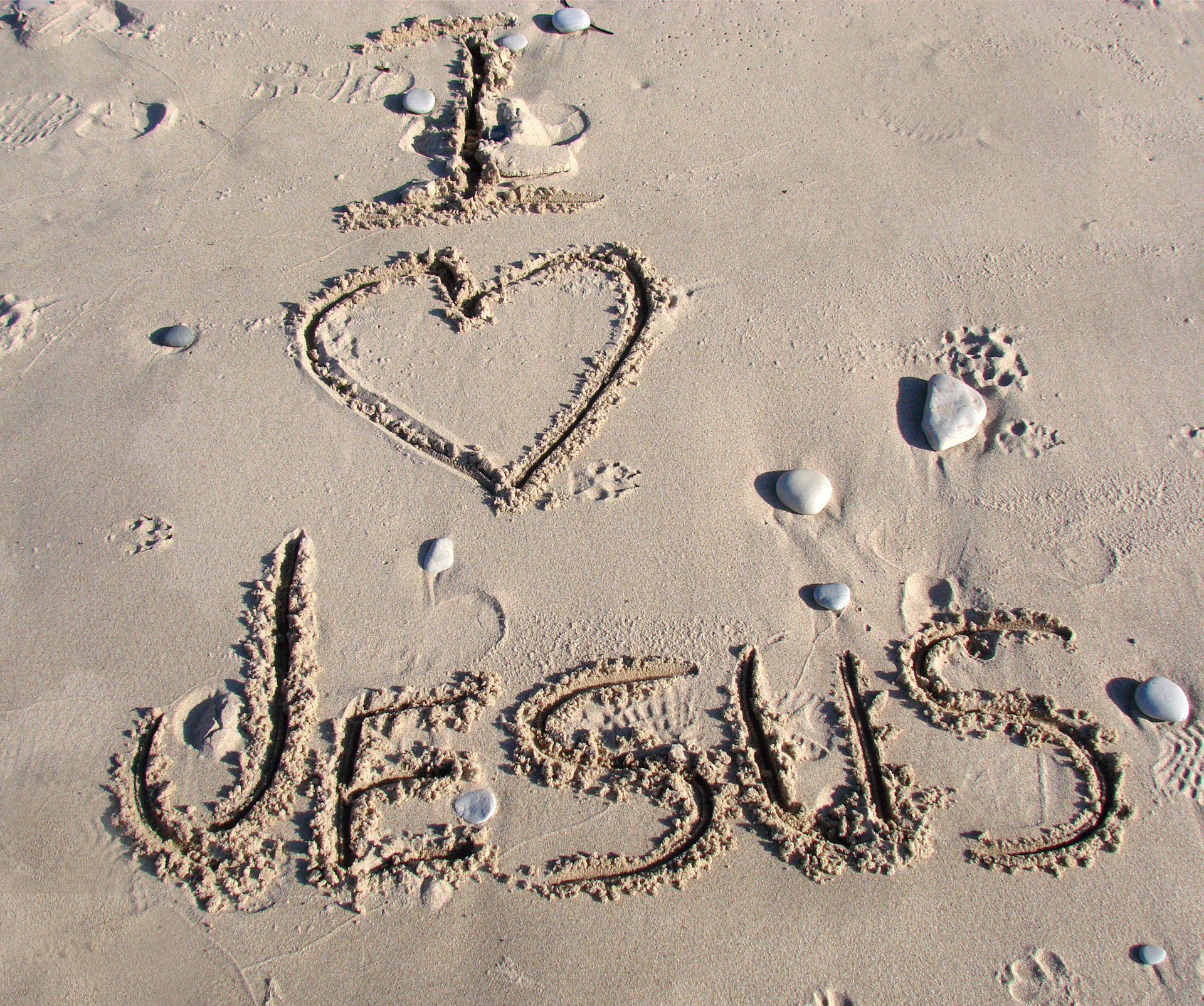 jesus sand beach free photo