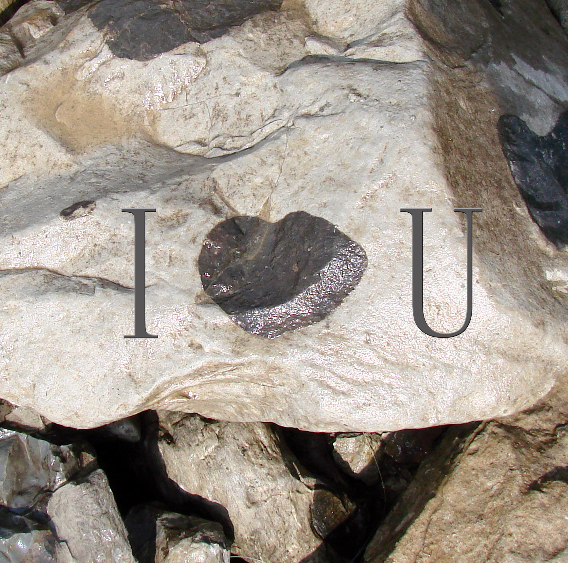 rock heart love free photo