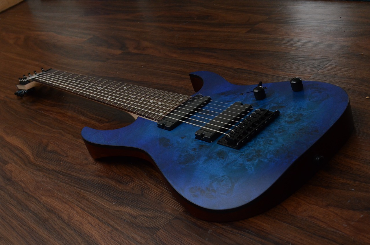 ibanez rg8pb guitar djent free photo