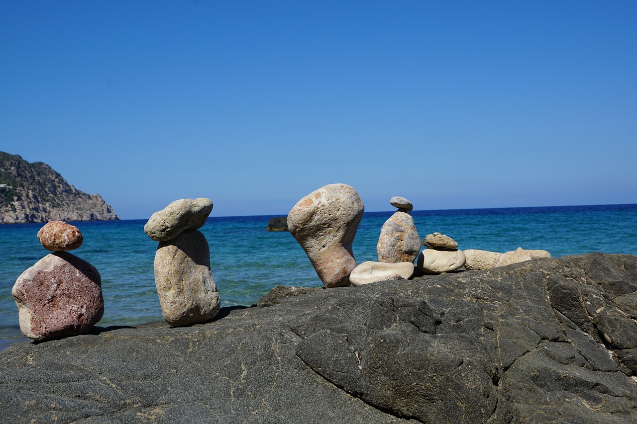 ibiza island stones free photo