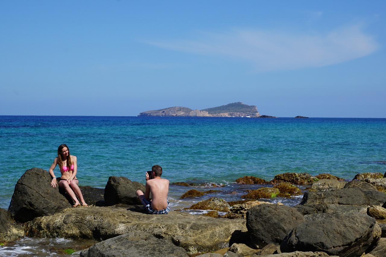 ibiza island sea free photo