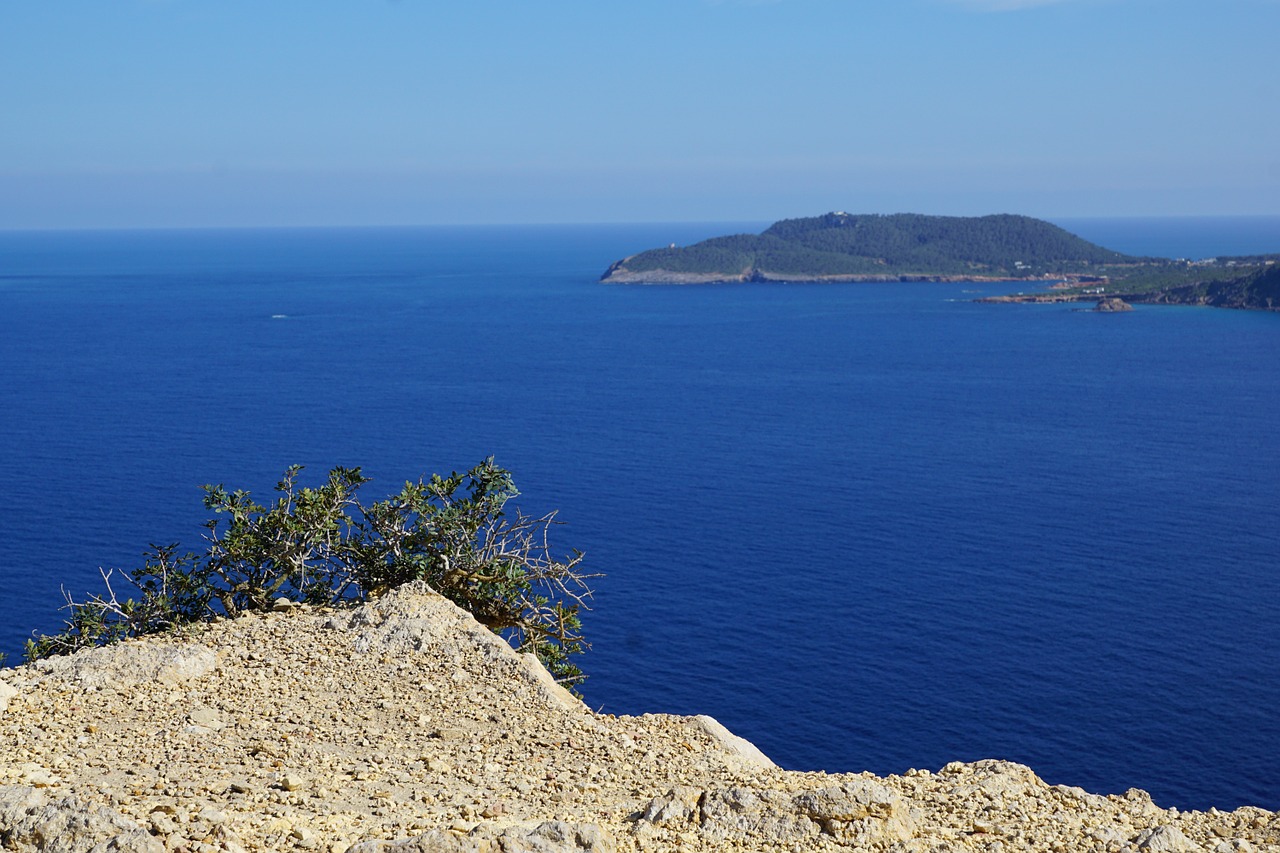 ibiza island sea free photo