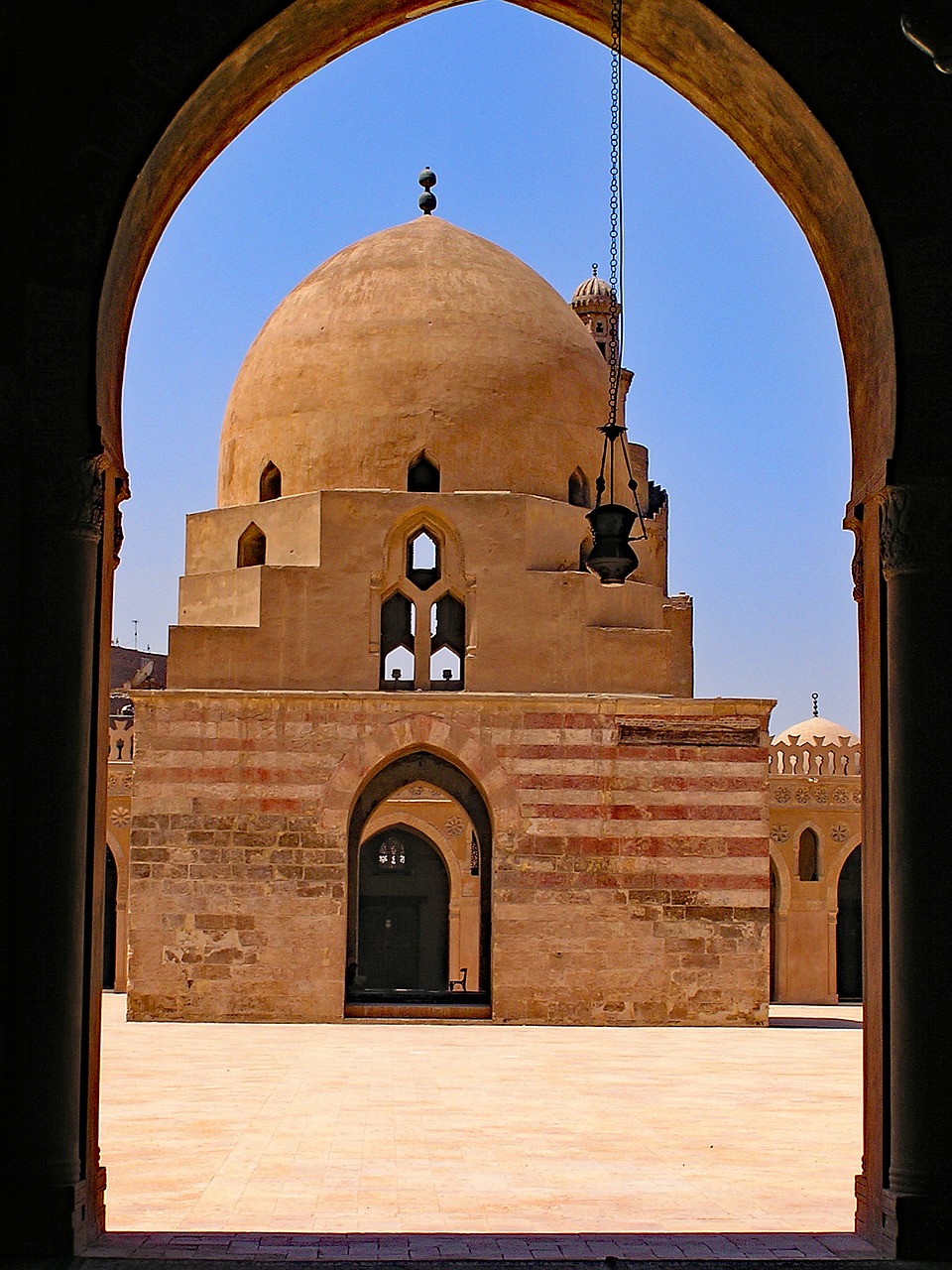 ibn tulun mosque cairo free photo