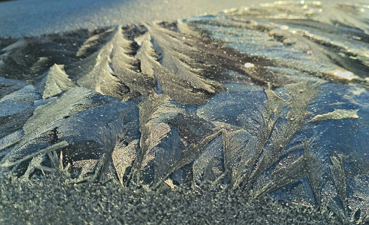 ice crystals hardest free photo