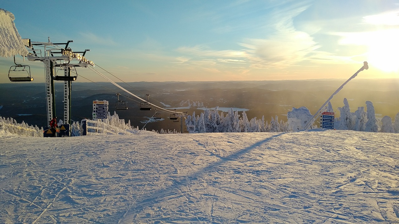 ice ski lift free photo