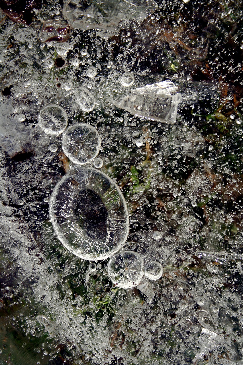 ice bubble water free photo