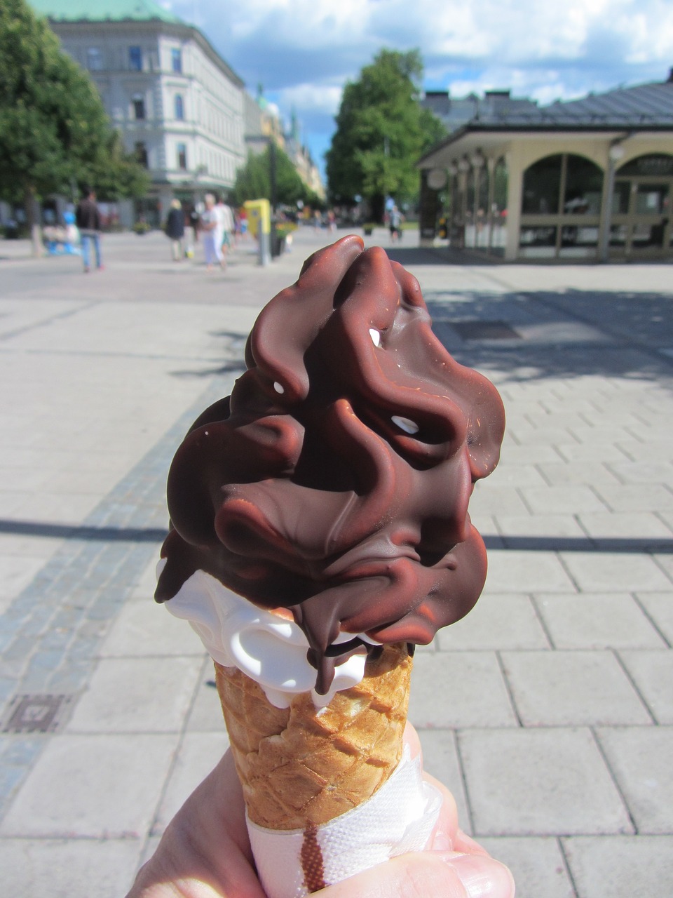 ice soft ice cream chocolate free photo