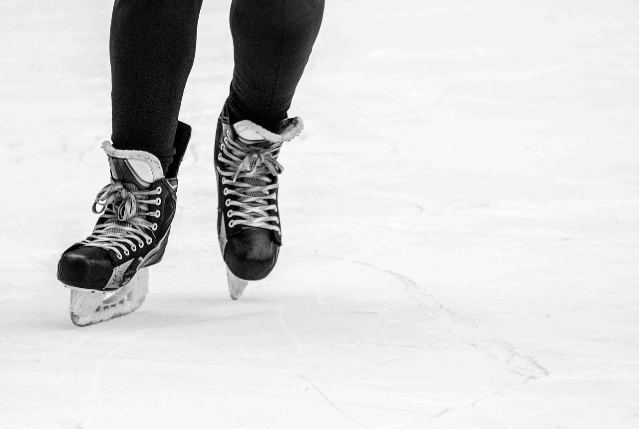 ice skating winter free photo